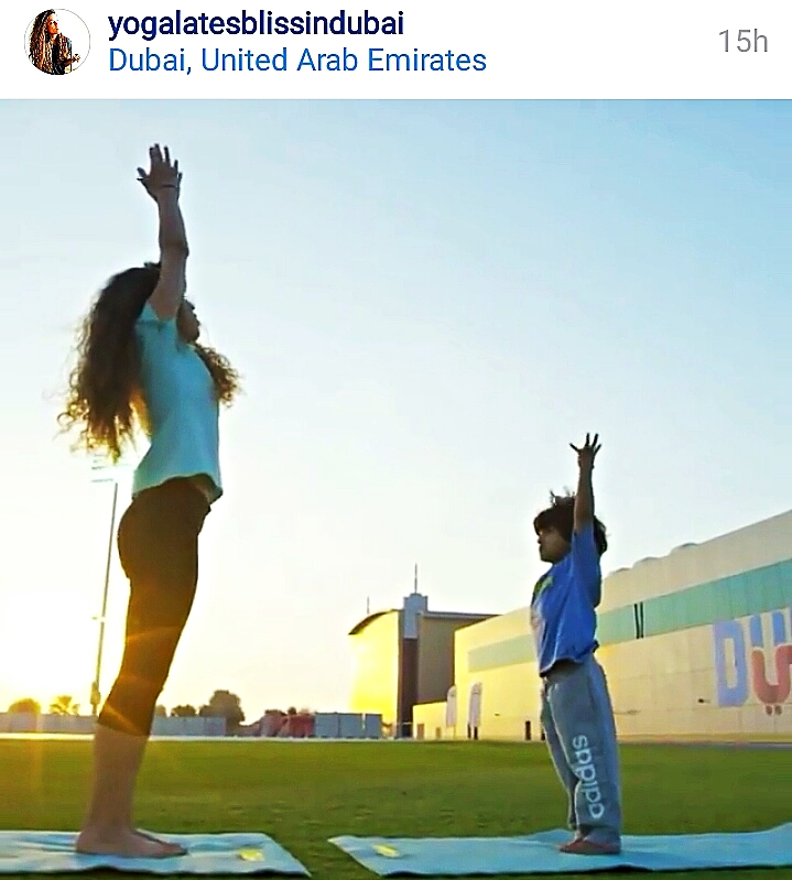 XYoga Dubai and Yogalates Bliss in Dubai Instagram Video Promotion