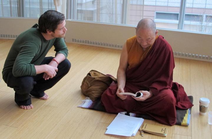 david-magone-with-his-teacher-khenpo-migmar-tseten-rinpoche